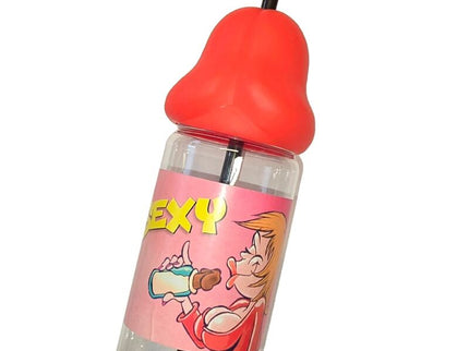DIABLO PICANTE - PENIS SHAPED 360 ML BABY BOTTLE RED
