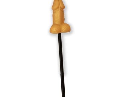 DIABLO PICANTE - GOLDEN PENIS SHAPED STRAW