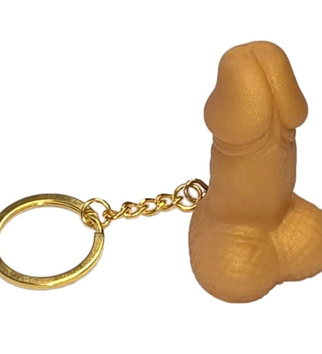 DIABLO PICANTE - GOLDEN PENIS SHAPED KEYCHAIN