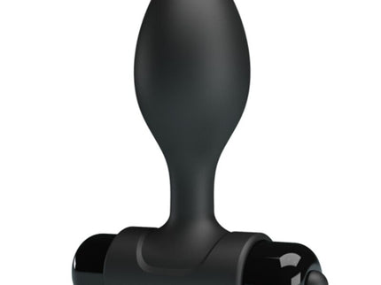 PRETTY LOVE - VIBRA BUTT 10 VIBRATIONS ANAL PLUG BLACK