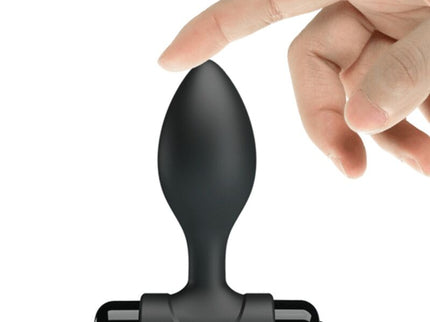 PRETTY LOVE - VIBRA BUTT 10 VIBRATIONS ANAL PLUG BLACK