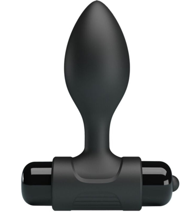 PRETTY LOVE - VIBRA BUTT 10 VIBRATIONS ANAL PLUG BLACK