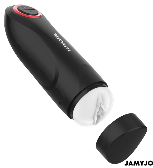 JAMYJOB - GRAVITY AUTOMATIC VAGINA MASTURBATOR 5 THRUSTING MODES AND SOUND EFFECT
