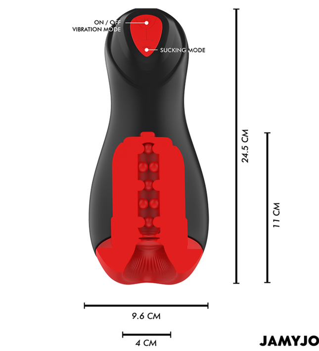 JAMYJOB - CORE-X AUTOMATIC MASTURBATOR 5 SUCTION AND VIBRATION MODES