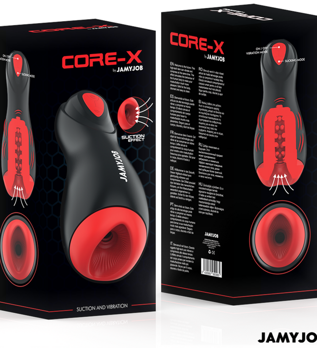 JAMYJOB - CORE-X AUTOMATIC MASTURBATOR 5 SUCTION AND VIBRATION MODES