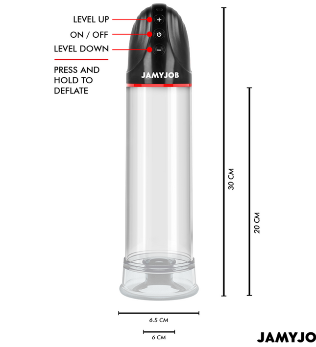 JAMYJOB - XPAND AUTOMATIC PUMP 3 SUCTION LEVELS GREY