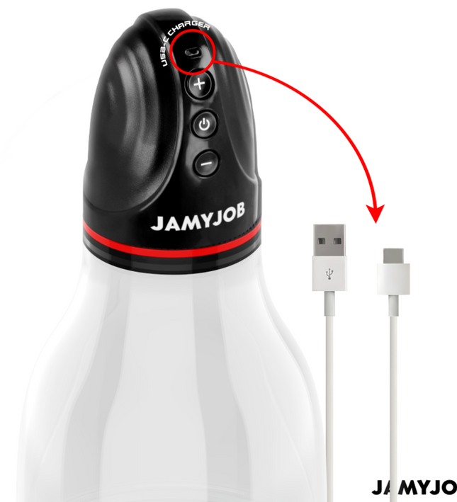JAMYJOB - XPAND LITE AUTOMATIC TESTICLE PUMP 3 SUCTION LEVELS GREY