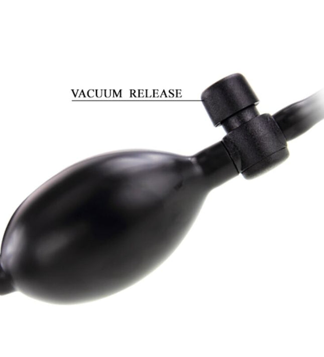 PRETTY LOVE - INFLATABLE ANAL PLUG BLACK