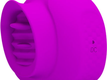 PRETTY LOVE - ESTELLE TONGUE CLITORIS STIMULATOR 12 VIBRATIONS PURPLE