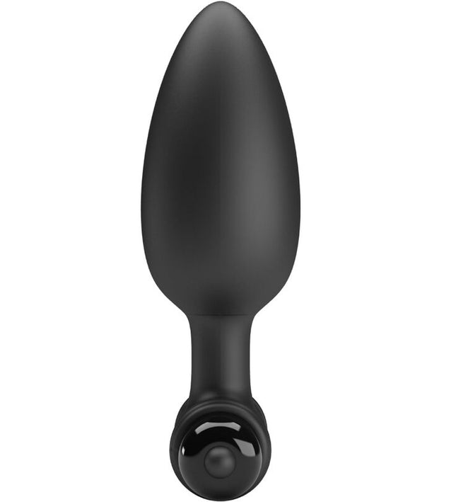 PRETTY LOVE - VIBRA BUTT PLUG 2 ANAL PLUG 10 VIBRATIONS BLACK