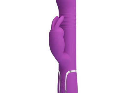 PRETTY LOVE - COALE 4 IN 1 MULTIFUNCTION RABBIT VIBRATOR  PURPLE