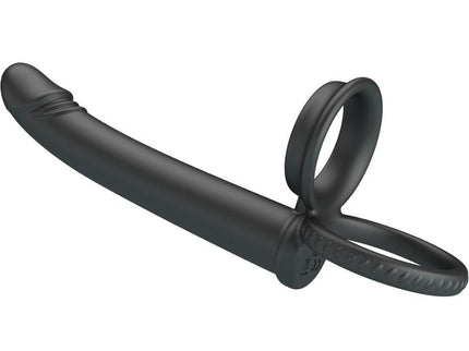 PRETTY LOVE - DILLION DOUBLE PENETRATION DOUBLE COCK RING BLACK