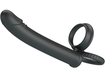 PRETTY LOVE - DILLION DOUBLE PENETRATION DOUBLE COCK RING BLACK