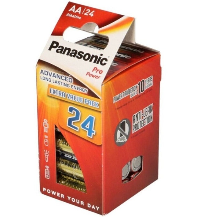 PANASONIC - PRO POWER ALKALINE AA BATTERY LR6 PACK*24