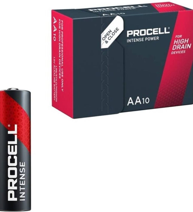 PROCELL - INTENSE POWER ALKALINE LR6 AA 1.5V BOX*10