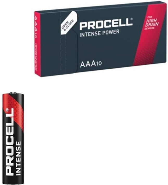 PROCELL - INTENSE POWER ALKALINE LR03 AAA 1.5V BOX*10