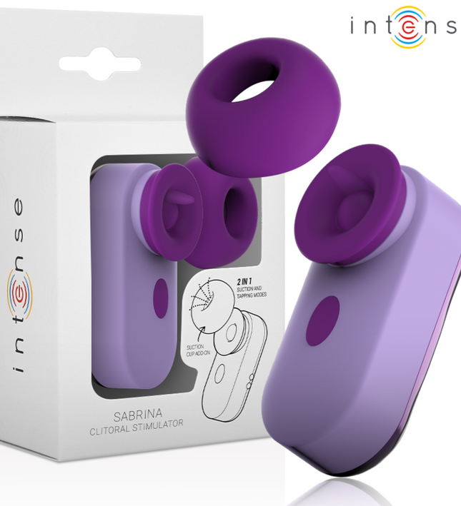 INTENSE - SABRINA CLIT STIMULATOR PURPLE