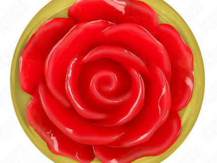 KINK -  PLUG ANAL GOLD ROSE RED SIZE L