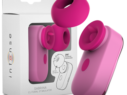 INTENSE - SABRINA CLIT STIMULATOR PINK