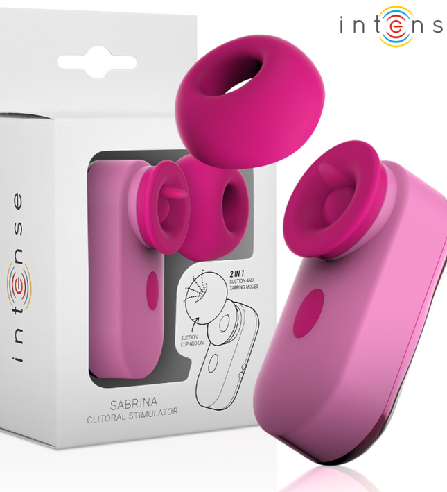 INTENSE - SABRINA CLIT STIMULATOR PINK