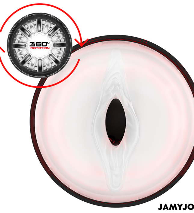 JAMYJOB - STORM AUTOMATIC VAGINA MASTURBATOR 10 ROTATION AND THRUST MODES