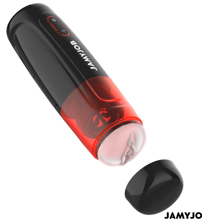 JAMYJOB - STORM AUTOMATIC VAGINA MASTURBATOR 10 ROTATION AND THRUST MODES