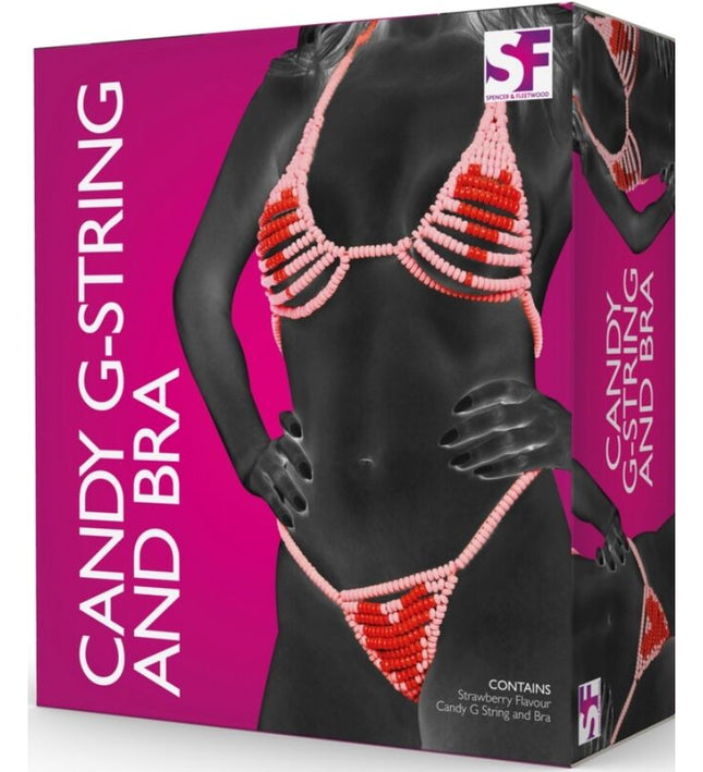 SPENCER & FLEETWOOD - CANDY LOVERS G-STRING AND BRA
