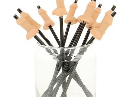 DIABLO PICANTE - BAG OF 10 NATURAL PENIS STRAWS