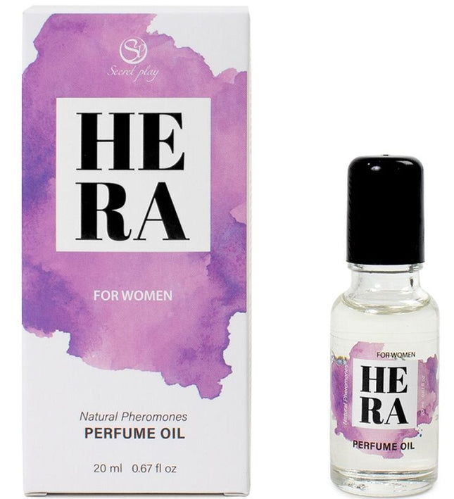SECRETPLAY - HERA NATURAL PERFUME PHEROMONES IN OIL FOR WOMEN 20 ML