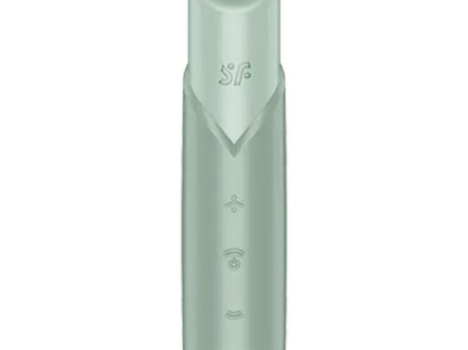 SATISFYER - NAUGHTY KISS WAVE CLITORIS STIMULATOR AQUAMARINE