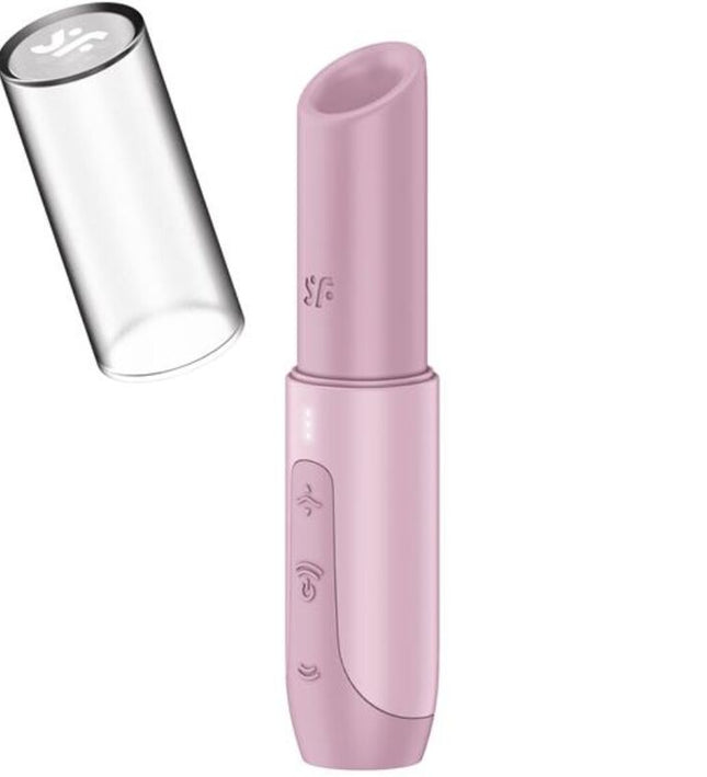 SATISFYER - SECRET KISS WAVE CLITORIS STIMULATOR PINK