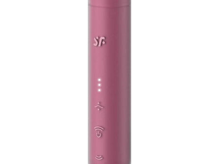 SATISFYER - FIRST KISS WAVE CLITORIS STIMULATOR GARNET