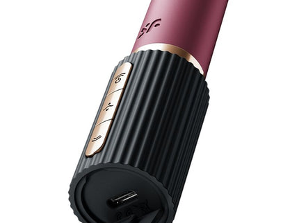 SATISFYER - PRO 2 KISS WAVE CLITORIS STIMULATOR GARNET / BLACK