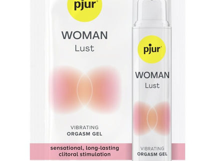 PJUR - WOMAN LUST VIBRATING GEL SINGLE DOSE FOR ORGASM 1.5 ML