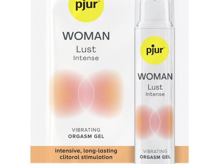 PJUR - WOMAN LUST INTENSE VIBRATING GEL SINGLE DOSE FOR ORGASM 1.5 ML