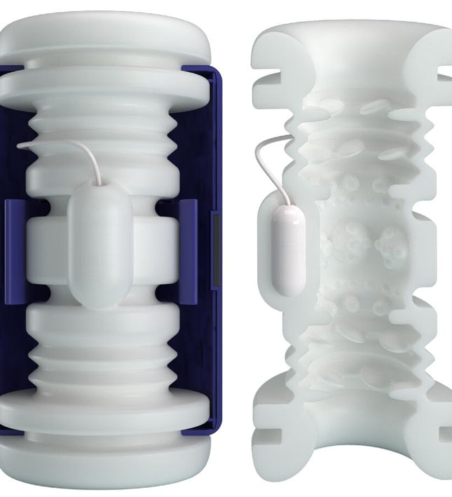 PRETTY LOVE - DJ LADY MALE MASTURBATOR WITH VIBRATION 5 SETTINGS PURPLE