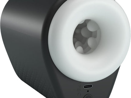 PRETTY LOVE - DJ GIRL MALE MASTURBATOR WITH VIBRATION 5 SETTINGS NEGRO