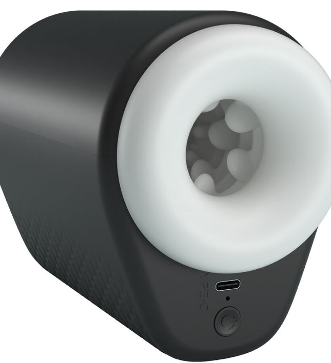 PRETTY LOVE - DJ GIRL MALE MASTURBATOR WITH VIBRATION 5 SETTINGS NEGRO