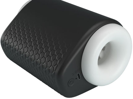 PRETTY LOVE - DJ GIRL MALE MASTURBATOR WITH VIBRATION 5 SETTINGS NEGRO