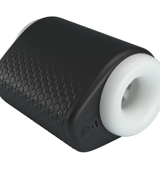 PRETTY LOVE - DJ GIRL MALE MASTURBATOR WITH VIBRATION 5 SETTINGS NEGRO