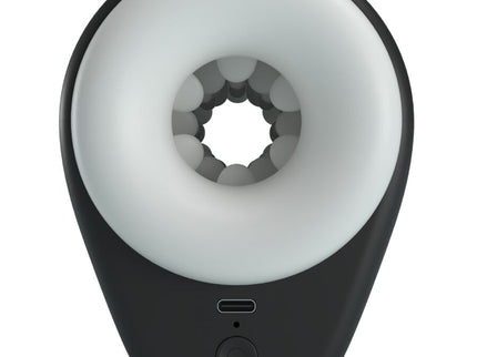 PRETTY LOVE - DJ GIRL MALE MASTURBATOR WITH VIBRATION 5 SETTINGS NEGRO