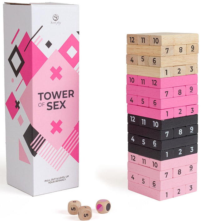 SECRETPLAY - TOWER OF SEX WOODEN GAME