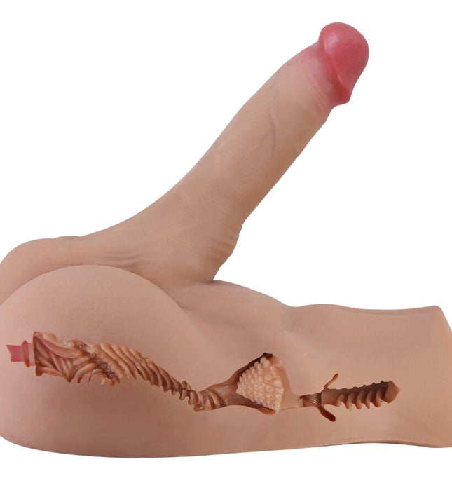 CRAZY BULL - RHYNE BACK REALISTIC NATURAL MASTURBATOR