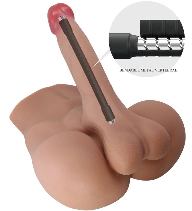 CRAZY BULL - RHYNE BACK REALISTIC NATURAL MASTURBATOR