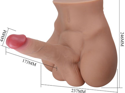 CRAZY BULL - RHYNE BACK REALISTIC NATURAL MASTURBATOR