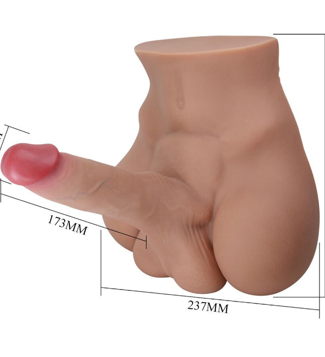 CRAZY BULL - RHYNE BACK REALISTIC NATURAL MASTURBATOR