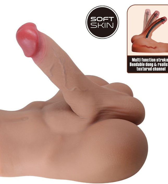 CRAZY BULL - RHYNE BACK REALISTIC NATURAL MASTURBATOR