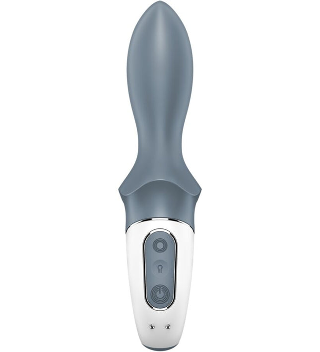 SATISFYER - AIR PUMP BOOTY 1 ANAL INFLATABLE VIBRATOR GREY
