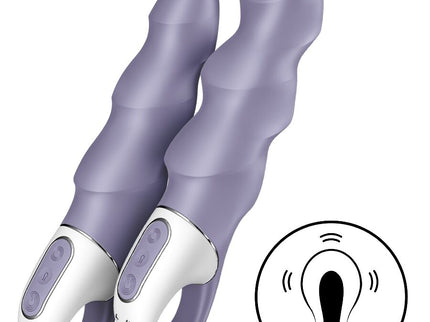 SATISFYER - AIR PUMP VIBRATOR 1 INFLATABLE G-SPOT VIBRATOR PURPLE