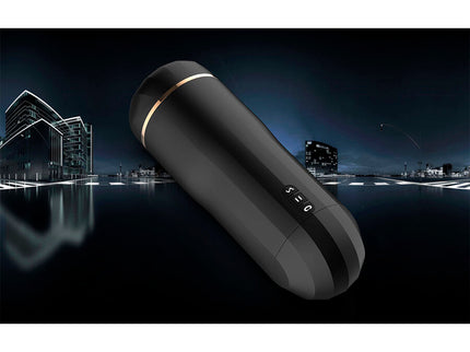 SHEQU - SNOW VAGINA MASTURBATOR WITH VIBRATION AND SUCTION